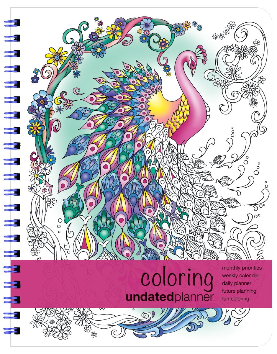 Action Publishing 8.5" x 11" Weekly & Monthly Planners & Appointment Book, Black and White