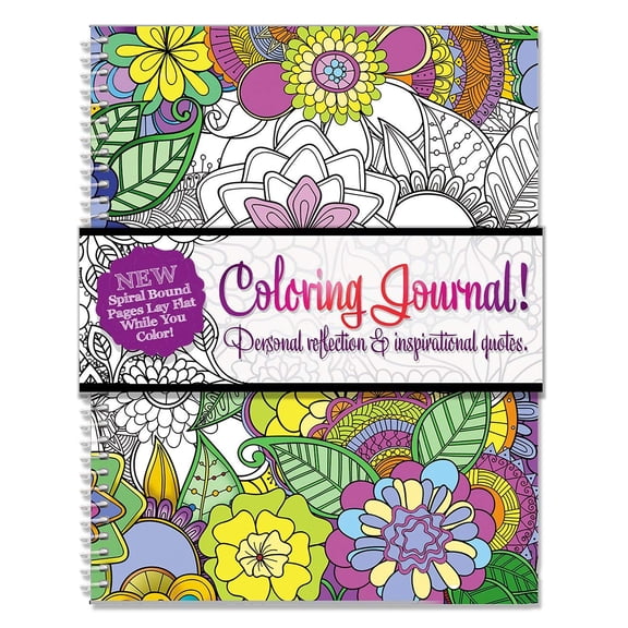 Action Publishing Adult Coloring Journal (Spiral Bound)