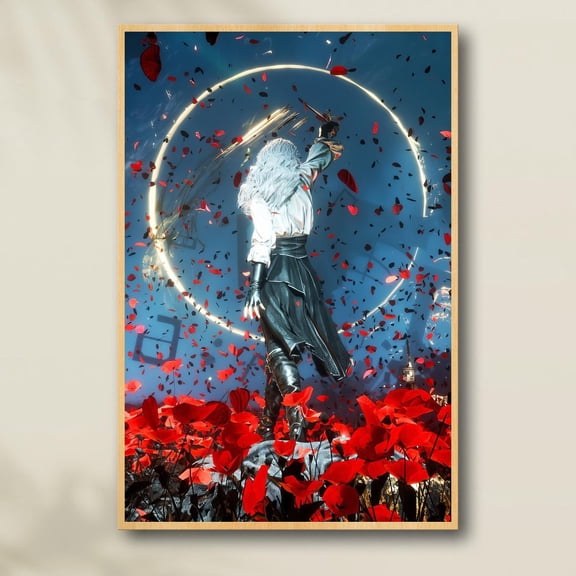 Action RPG Historical Fantasy Video Game Wall Art V1, Unframed Poster