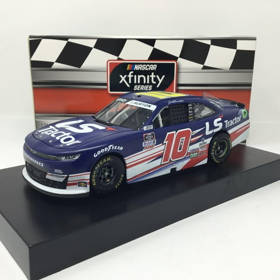 Action Racing Jeb Burton 2021 #10 NASCAR Xfinity Series LS Tractor AG-PRO 300 Race Winner 1:24 Chevrolet Camaro