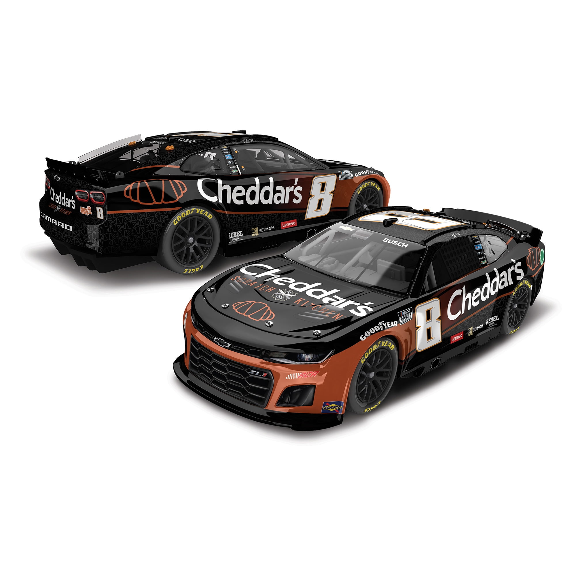 Action Racing Kyle Busch 2024 8 Cheddar's 124 Elite DieCast