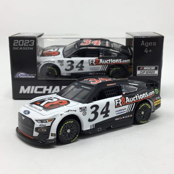 Action Racing Michael McDowell 2023 #34 Fr8Auctions.com 1:64 Regular Paint Die-Cast Ford Mustang