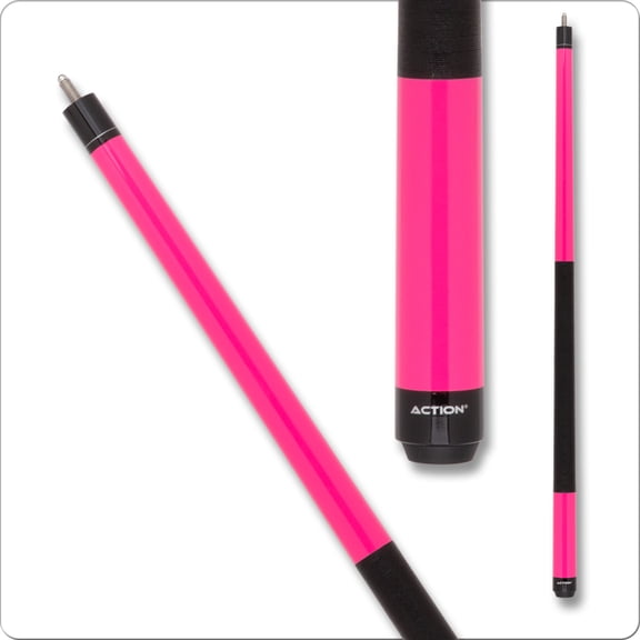 Action Starter COL10 Neon Pink Pool Cue Billiard Stick Billiards Cues