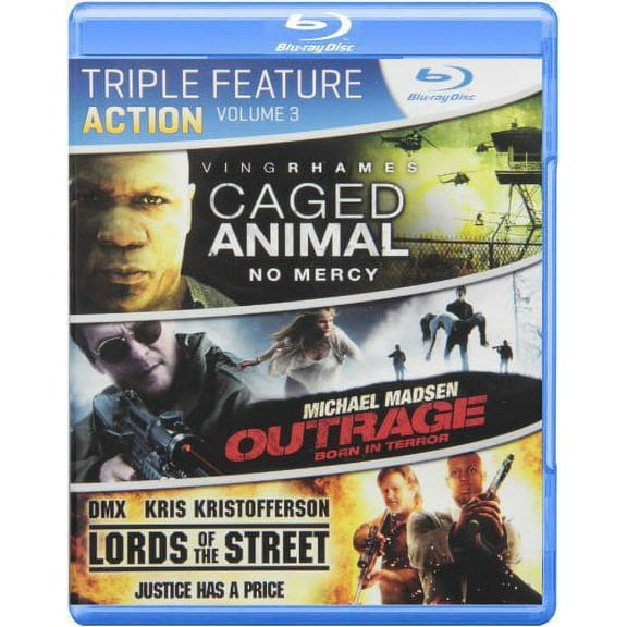 Action Triple Feature: Volume 3 (Blu-ray)