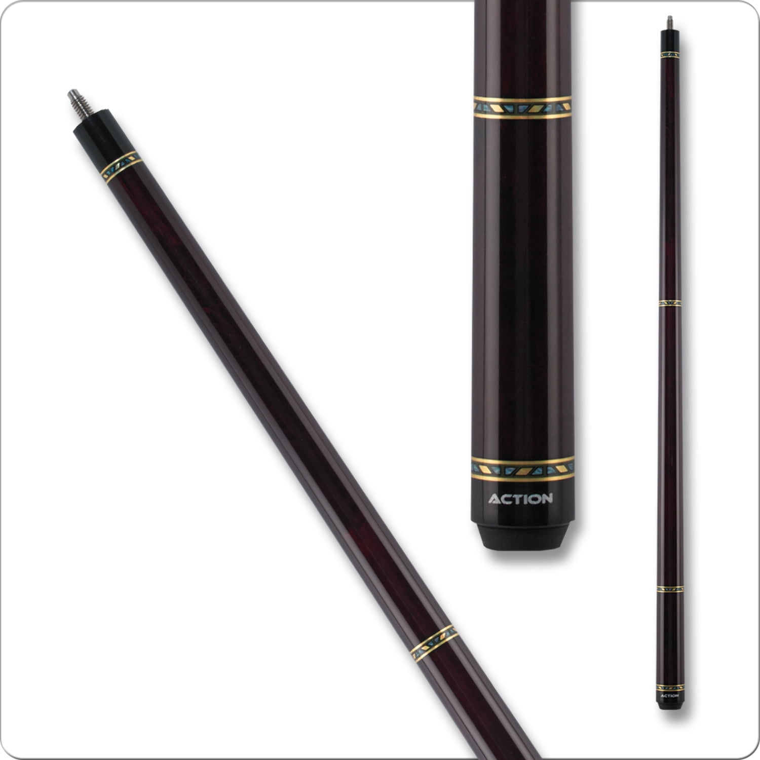 Action Dark Chocolate Maple 19 Oz. Pool Cue