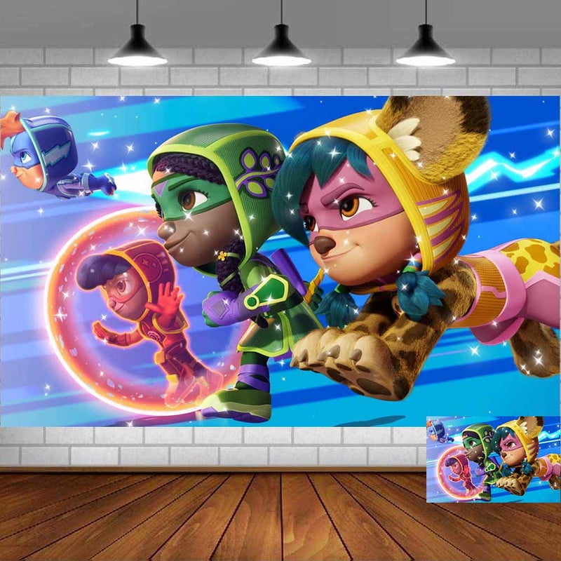 Action pack Backdrop Banner Party Supplies Poster Movie Theme ...