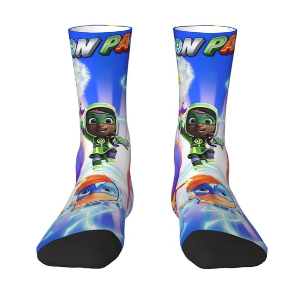 Action pack Socks Athletic Sport Colorful Novelty Graphic Crew Tube Socks Warm For Men WomenPerfect Gift