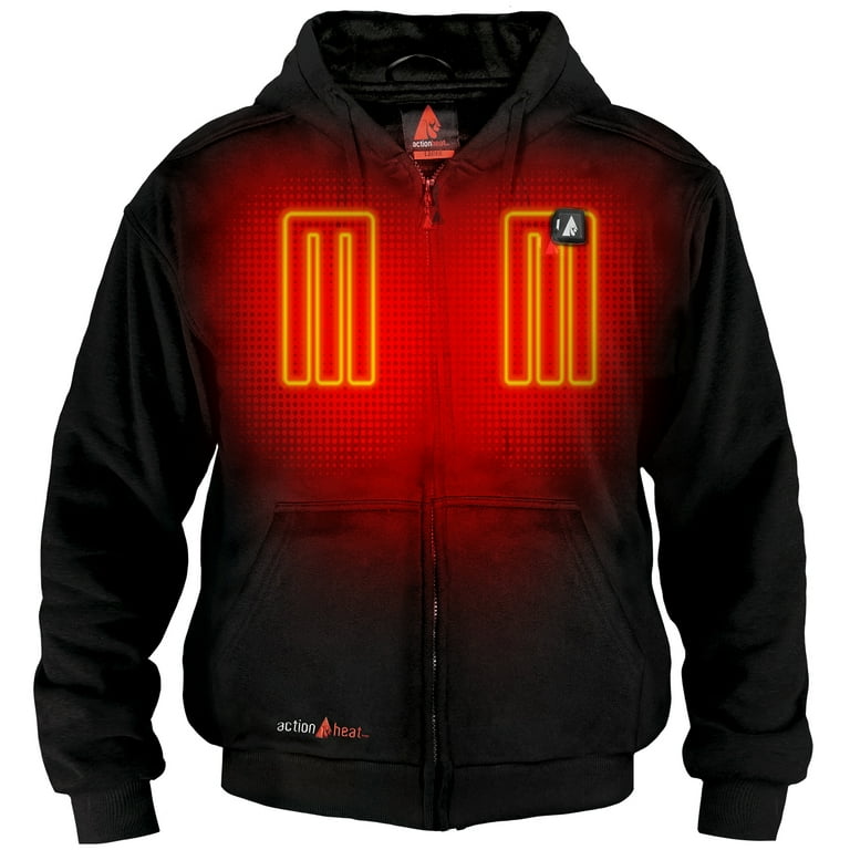 Heated sweatshirt mens deals