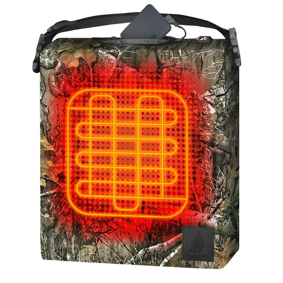 ActionHeat 5V Realtree Edge Battery Cushion, Automotive Seat Heater, 16" x 14" x 2.5"
