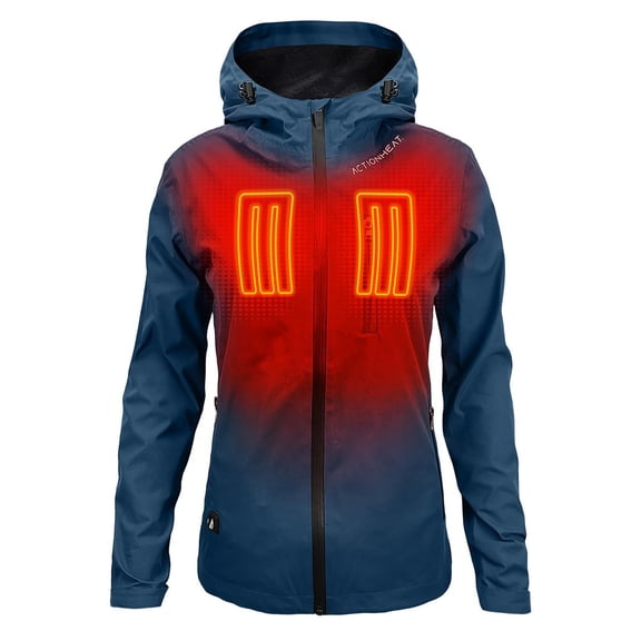 ActionHeat 5V Women's Battery Heated Rain Jacket M