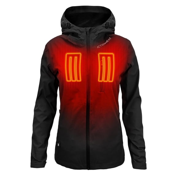 ActionHeat 5V Women's Battery Heated Rain Jacket XL