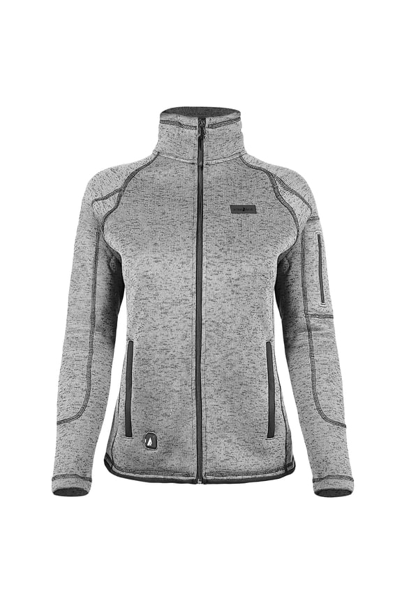 5V Women's Battery Heated Sweater Jacket