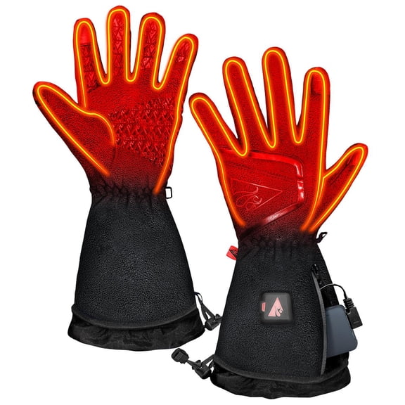 ActionHeat 5V Women's Slim Fit Fleece Heated Gloves XL