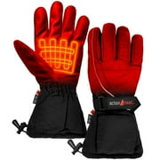 ActionHeat AA Battery Heated Snow Gloves - Men's