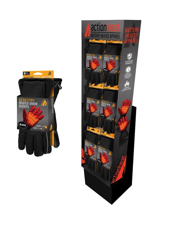 AA Gloves 12-piece display