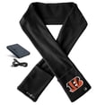 thumbnail image 1 of ActionHeat Black Cincinnati Bengals 5V Battery Heated Scarf, 1 of 5