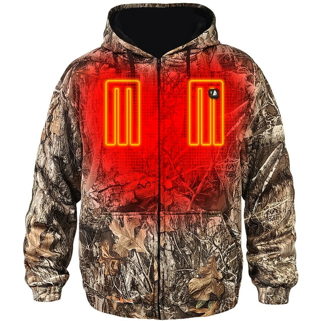 ActionHeat Unisex 5V Real Tree Camo Heated Hoodie