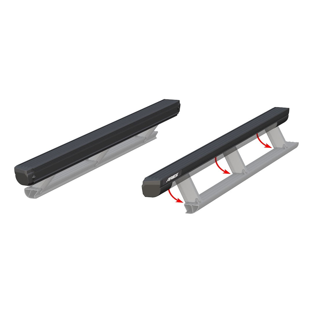 ActionTrac 83" Powered Running Boards (No Brackets) Fits 2018 Ford F-150