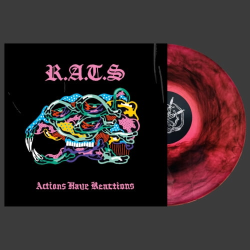 R.A.T.S Actions Have Reactions (Swirl Vinyl LP) (Vinyl Record)