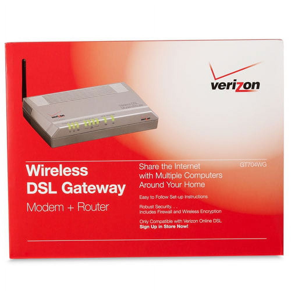 Actiontec, Verizon GT704WG Wireless DSL Gateway