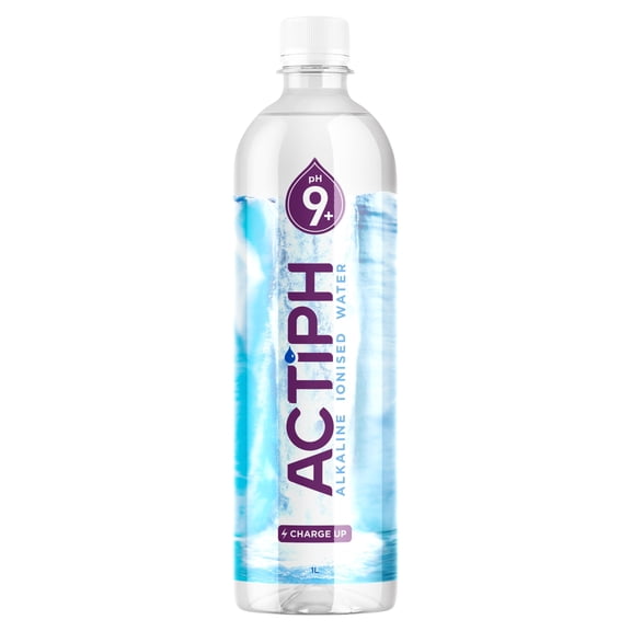 Actiph Alkaline Ionised Water 1 Litre, Imported from Britain