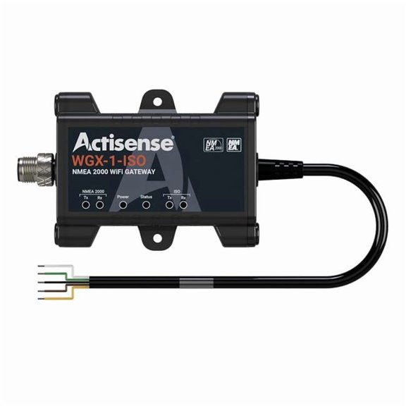 Actisense WGX-1-ISO NMEA 0183 to NMEA2000 Gateway with Wi-Fi PC Interface - ISO Connection
