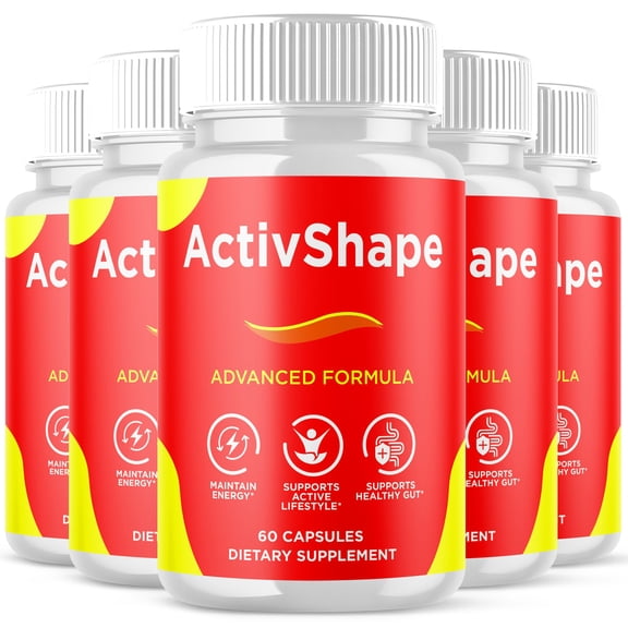 ActivShape Advanced Formula Pills Supporting Energy and Healthy Lifestyle Activ Shape 300 Capsules