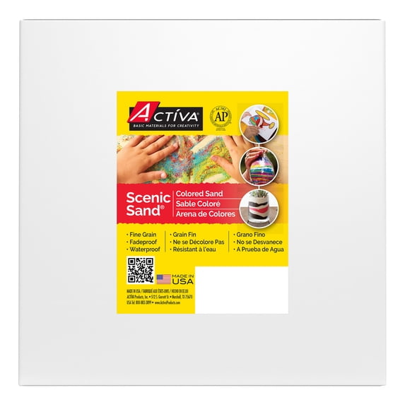 ACTIVA Decorative Colored Sand - 25 Pounds - Cranberry