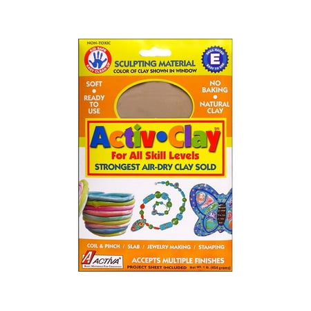 Activa Activ-Clay, White, 1.1 lb.