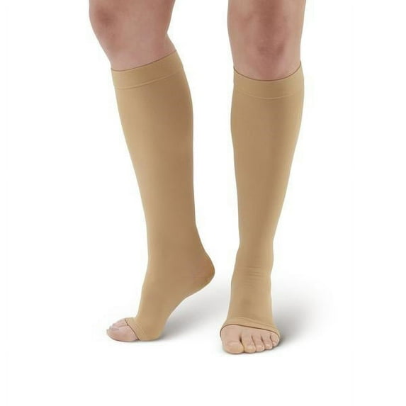 Activa Anti Embolism 18 mmHg Open Toe Knee High (Beige) Small