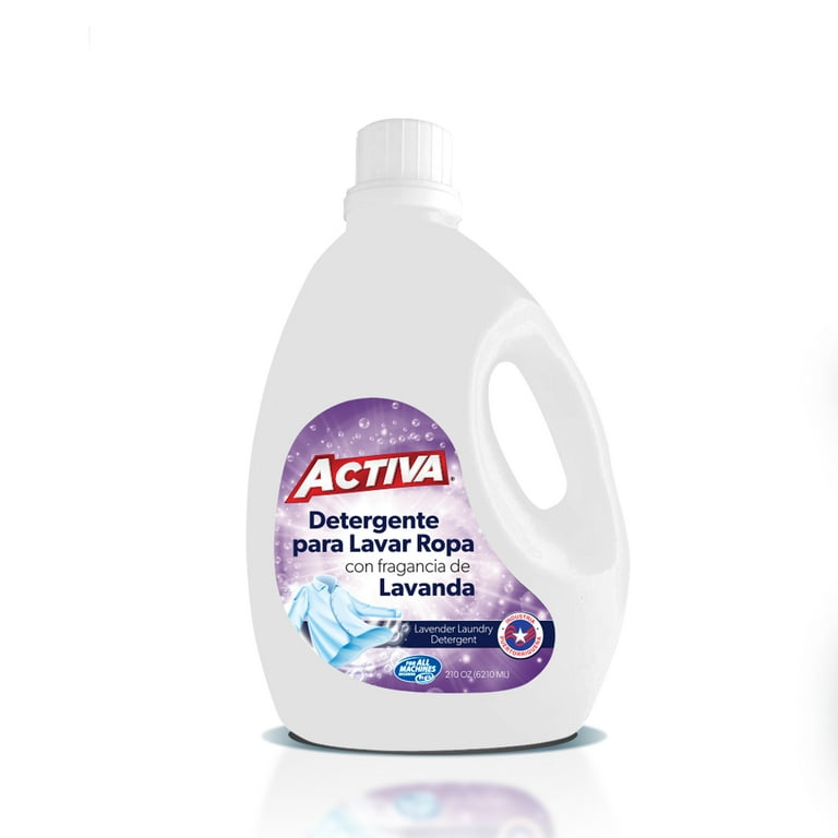 Activa Detergente Para Lavar Ropa, 210 Fl Oz, Fragancia Original, Laundry  Detergent, Original Scent 