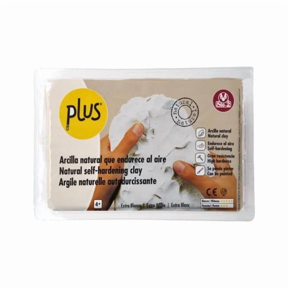 Activa Products API6203-3 2.2 lbs Plus Air Dry Clay - Extra White - 3 Each