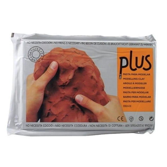Activa Products Activa Plus Air-Dry Non-Toxic Self-Hardening Natural Clay, 2.2 lbs, Terra Cotta