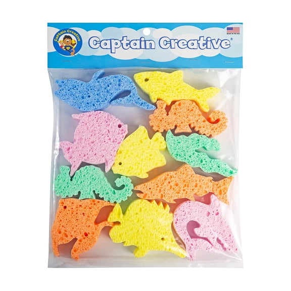 Activa Products APISS18005 Sea Life Super Sponges Pack