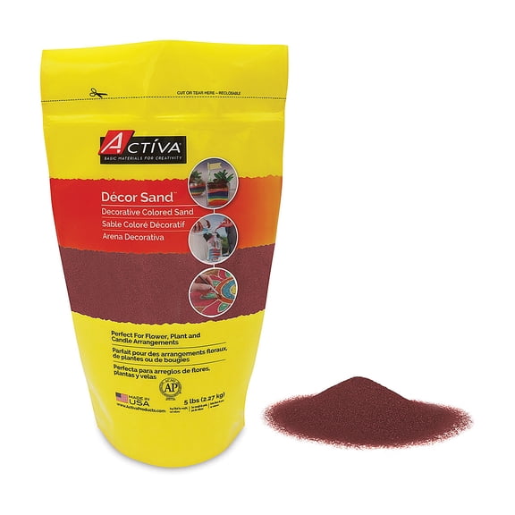 Activa Sand - Cranberry, 5 lb