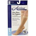 thumbnail image 1 of Activa UltraSheer Lite Support Knee High 9-12mmHg (Black) Size B, 1 of 1