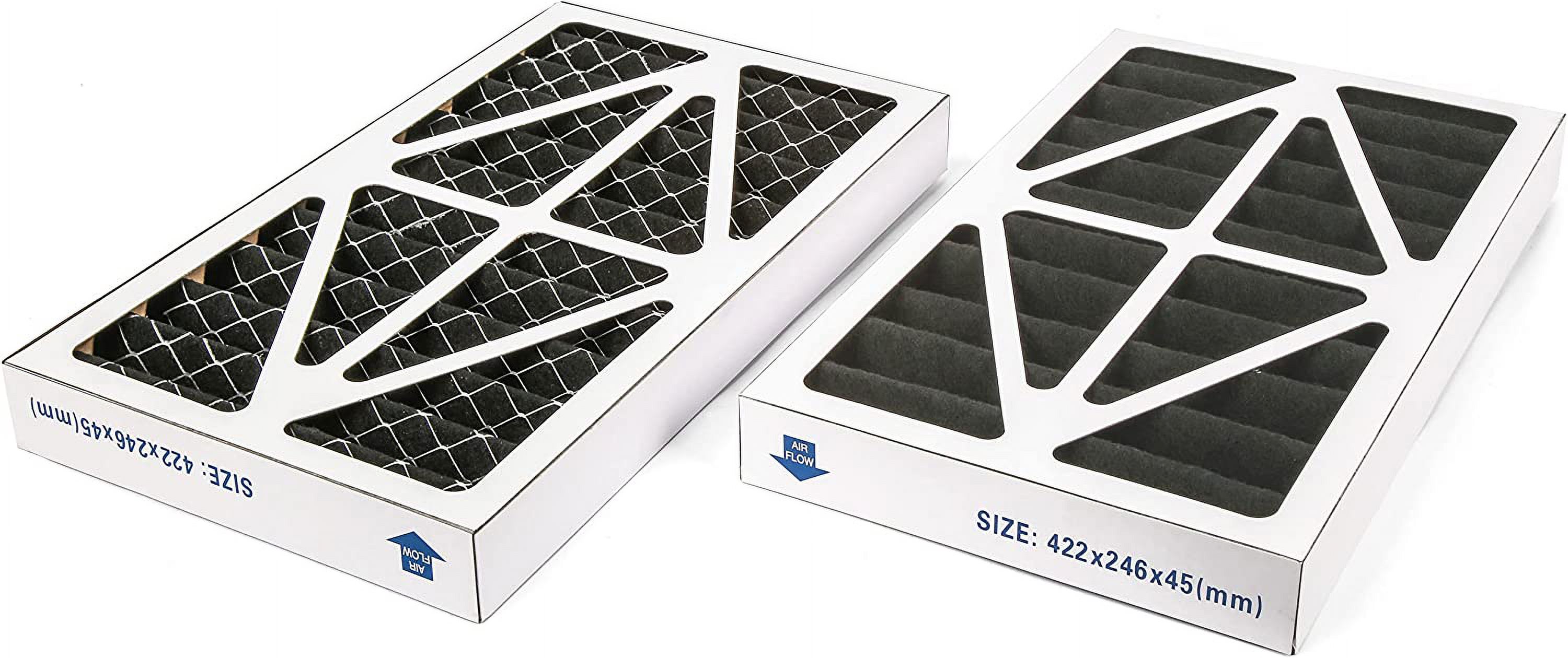 Activated Carbon Air Filters, 5Micron Inner Filter for 400 CFM Air
