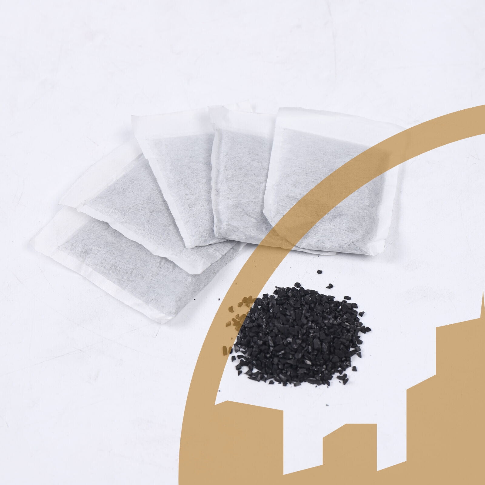 Activated Carbon Charcoal Filters For Water Distiller Hygiene 20 Packs