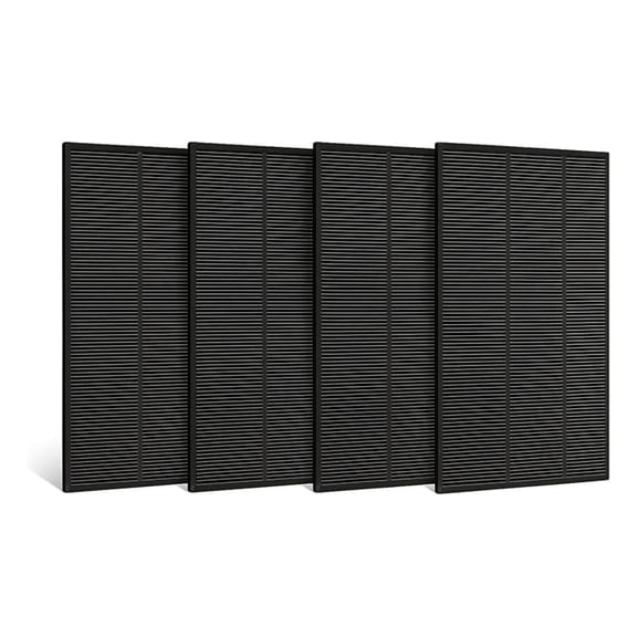 Activated Carbon Pre Filter Compatible with Sharp KC-850U FZ-C100DFU. 4 Packs