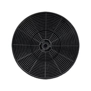 Activated Carbon Range Hood Filter, Circular Grease Absorbing Charcoal Filter for Kitchen Ventilation, Easy to Replace Odor Neutralizing Filter
