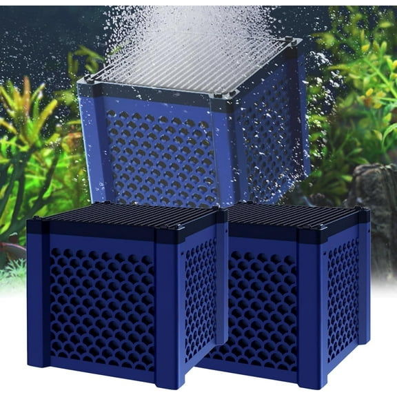 Activated Carbon Water Filter Cubes for Aquariums Horse Troughs Pond Purifier Removes Impurities Odors