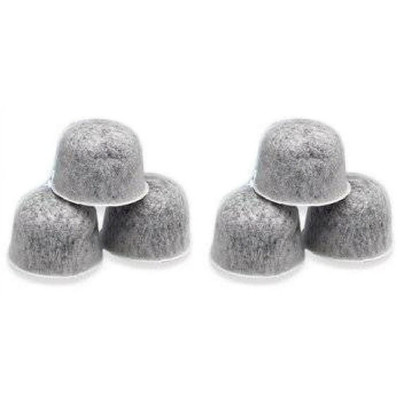 Activated Carcoal Water Filters Replaces Capresso 4440.90 By NISPIRA, 6 Filters