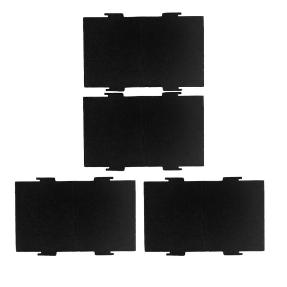 Activated Charcoal Filters for Microwave Oven Compatible with Kitchen Aid Whirlpool Over The Range Microwave W11282981, 4 Pack