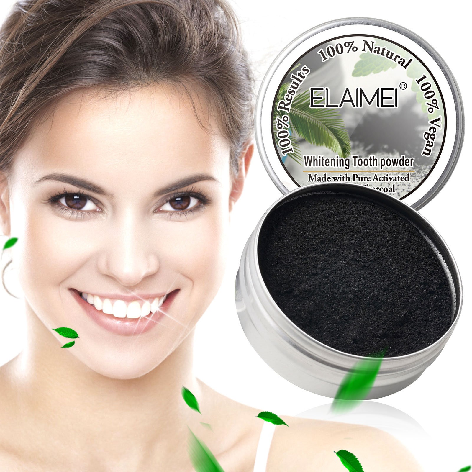 Activated Charcoal Teeth , Teeth Whitener Powder For Natural Coconuts ...