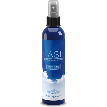 Activation Ease Magnesium Spray, 8 fl oz, Fast Absorbing Magnesium Chloride