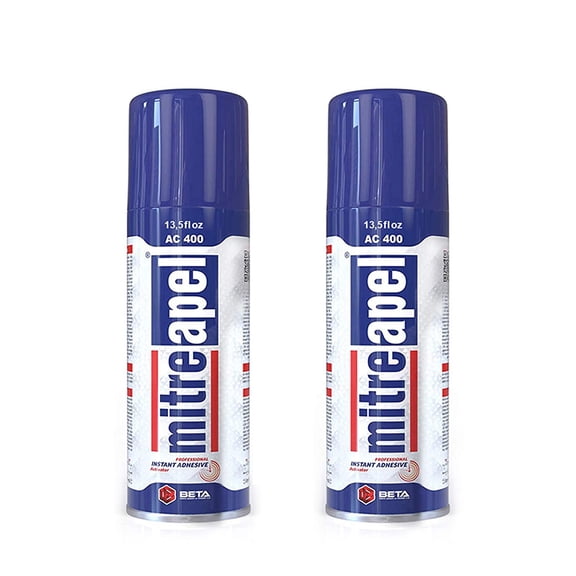 Activator (2 x 13.5 fl oz) Spray Accelerator for CA Super Glues (2 Pack)