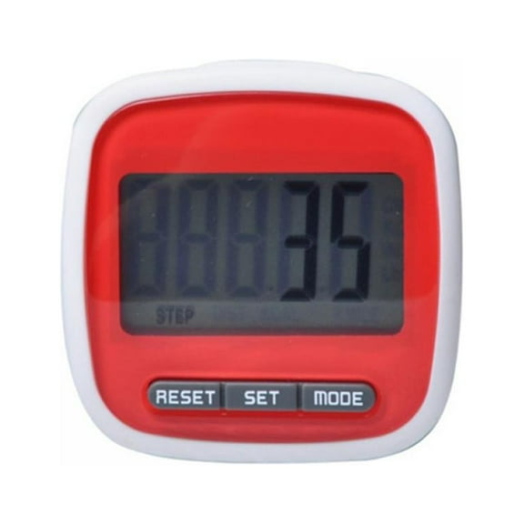 Active 3D Pedometer Multi-Function Waterproof Digital Pedometer Step Movement Calorie Counter Simple Step Counter with Clip Fitness Accessory