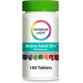 thumbnail image 1 of Active Adult 50+ Multivitamin | 180 Tablets | by Rainbow Light, 1 of 9