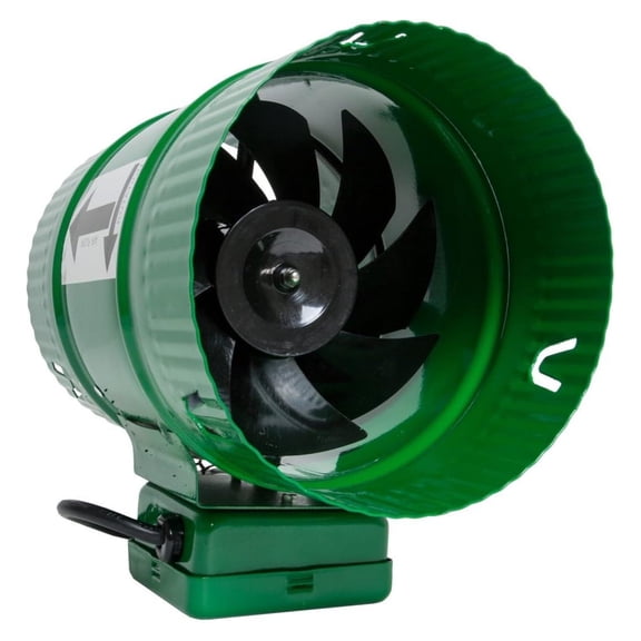 Active Air ACFB6 6-Inch Booster line Fan, Stainless Steel