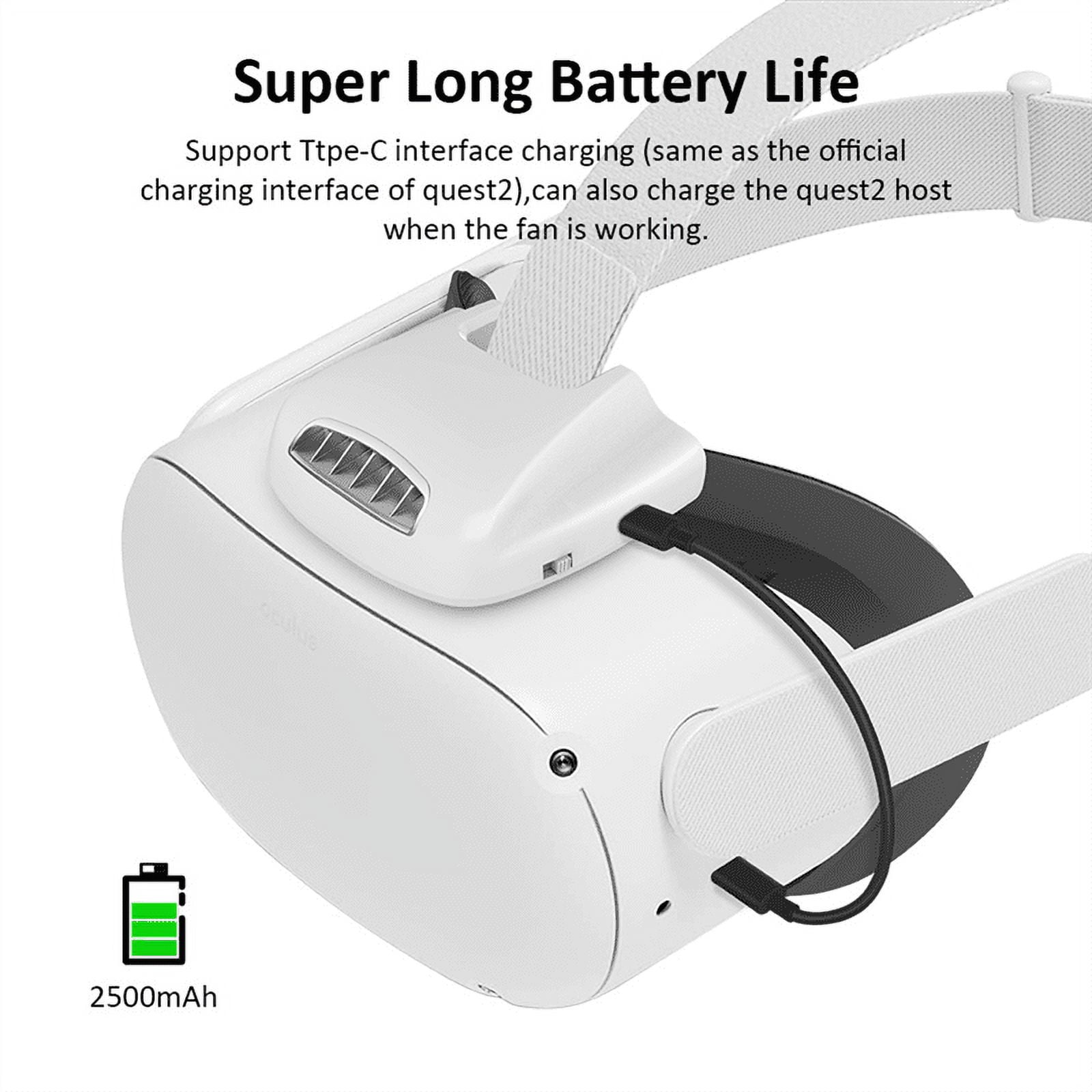 Active Air Circulation for Oculus Quest 2 Fan Cooler Relieves Lens Fogging Radiator Cooling Fan